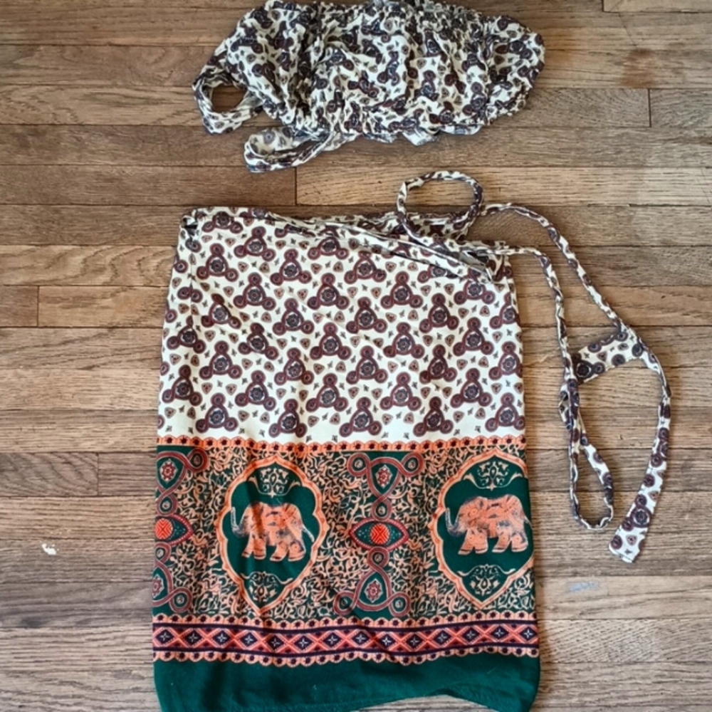 African print used